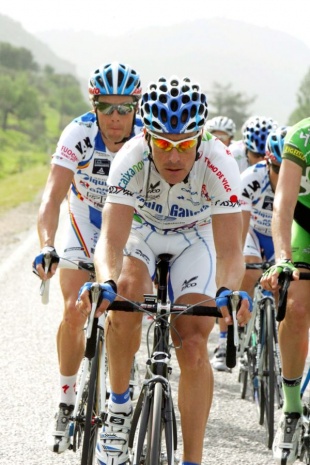 David Garc&iacute;a, na 'Volta a Turqu&iacute;a' que ga&ntilde;ou hai apenas un mes