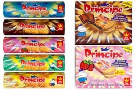 As galletas Pr&iacute;ncipe, as da lista negra