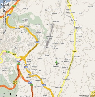 Como chegar a Torroso, en Mos (d&aacute;lle ao mapa para facelo meirande)
