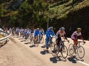 Un momento no primeiro adestramento colectivo do ver&aacute;n