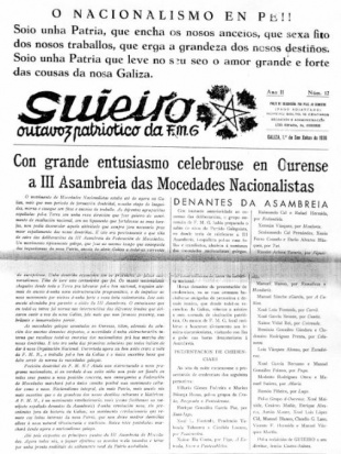 Publicaci&oacute;n das Mocidades Galeguistas / Foto: CIG