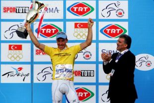 Garc&iacute;a cando ga&ntilde;aba a Volta a Turqu&iacute;a, en abril deste ano