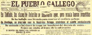 'El Pueblo Gallego', 28 de xu&ntilde;o de 1931 (clique para ampliar)