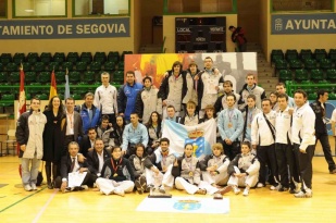 A selecci&oacute;n galega de taekwondo