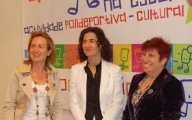 Marta Souto, &Aacute;nxela Bugallo e M&ordf; Xos&eacute; P&eacute;rez Mari&ntilde;o