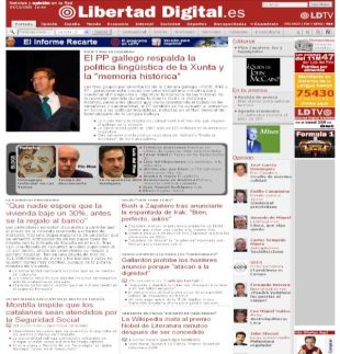 O PPdeG apoiou o Plan Xeral de Normalizaci&oacute;n en 2004, mais teima actualmente na s&uacute;a oposici&oacute;n ao decreto do galego no ensino (clique para ampliar)