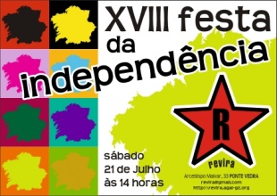 Cartaz da XVIII Festa da Independ&ecirc;ncia