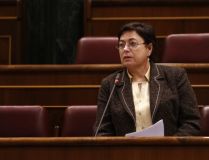 A deputada nacionalista no congreso espa&ntilde;ol, Olaia Fern&aacute;ndez Davila