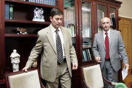 Ao anunciaren as axudas, Samuel Ju&aacute;rez e Jos&eacute; &Aacute;lvarez Robledo