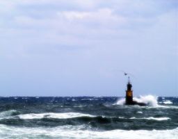 Unha imaxe do faro mar&iacute;timo de Burela / Flicrk: zenete