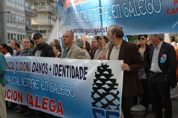 Manifestaci&oacute;n Queremos Galego