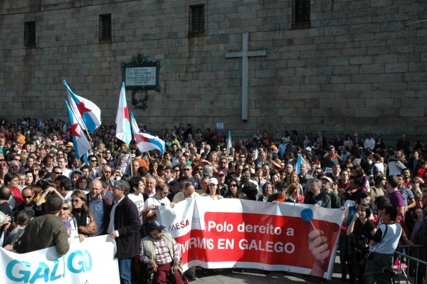 Manifestaci&oacute;n Queremos Galego