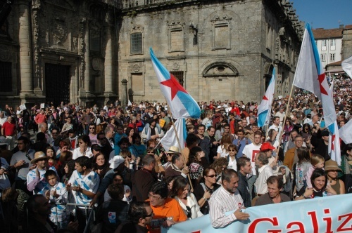 Manifestaci&oacute;n Queremos Galego
