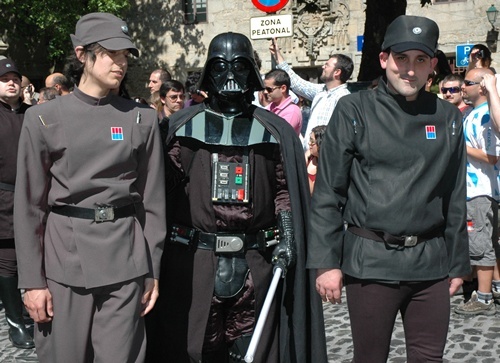 Tropas gal&aacute;cticas invaden Compostela