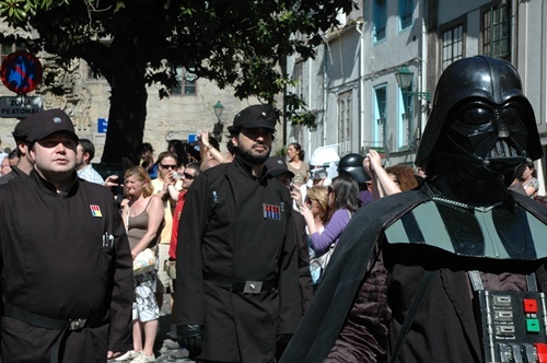 Tropas gal&aacute;cticas invaden Compostela