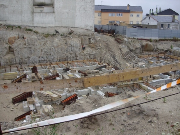 A destruci&oacute;n do castro de San Cibrao: ver&aacute;n de 2008