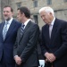 Na foto, Mariano Rajoy, Alberto N&uacute;&ntilde;ez Feijoo e o pai deste &uacute;ltimo, Saturnino N&uacute;&ntilde;ez